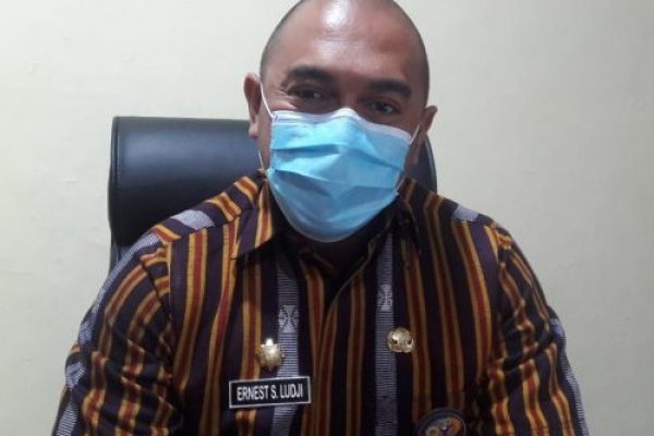 Juru bicara tim percepatan penanganan covid-19 Kota Kupang, Ernest Ludji. (foto : istimewa)