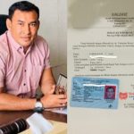 Mokrianus Lay, anggota komisi II DPRD Kupang dan hasil pemeriksaan kesehatan (istimewa)