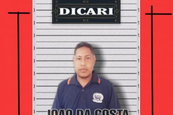 Joao Da Costa, narapidana kasus pembunuhan yang kabur saat berobat. (ist)