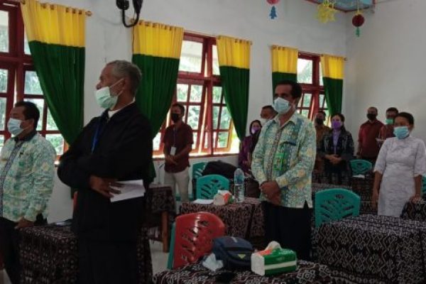 Peserta persidangan majelis klasis (PMK) GMIT Lobalain, Rote Ndao. (istimewa)