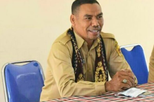Lurah Oebufu, Zet Batmalo menjelaskan kalau korban bencana di wilayahnya sudah selesai divalidasi dan verifikasi. (yandry/kupangterkini.com)