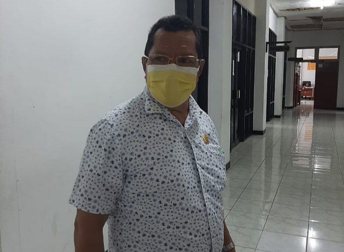 Jemari Yoseph Dogon, ketua fraksi Golkar DPRD kota Kupang (yandry/kupangterkini.com)