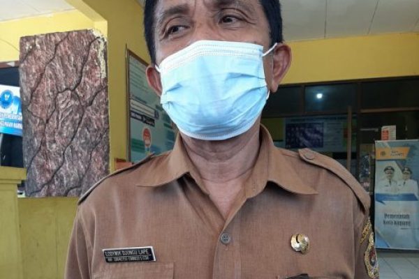 Kepala dinas sosial kota Kupang, Lodywik Djungu Lape. (yandry/kupangterkini.com)