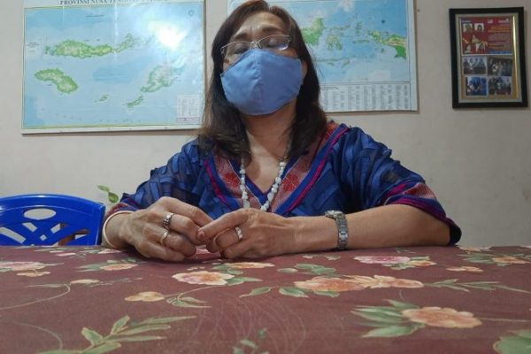 Ketua LPA NTT, Veronika Ata (yandry/kupangterkini.com)