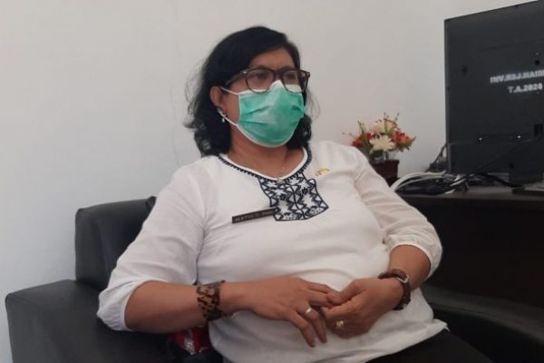 Direktur Rumah Sakit Jiwa Naimata, dr. Aletha D Pian
