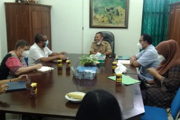 perwakilan PBB saat melaksanakan rapat koordinasi di dinas pertanian kabupaten Kupang (ist)
