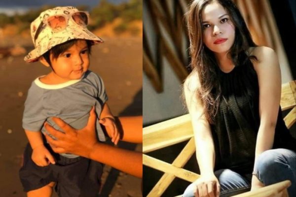 Mendiang Astrid bersama Lael semasa hidup, terus mendapat simpati masyarakat kota Kupang (ist)