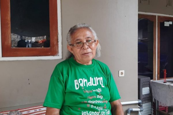 Ibu Asnat Manafe/Mauk, ibunda mendiang Astrid Manafe (yandry/kupangterkini.com)