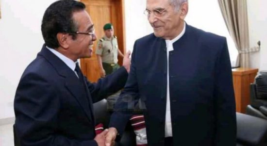 Francisco Guterres Lu Olo dan Jose Ramos Horta, dua calon presiden Timor Leste saat berada di Dili. (Ist)