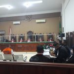 Suasana sidang pemeriksaan saksi (yandry/kupangterkini.com)