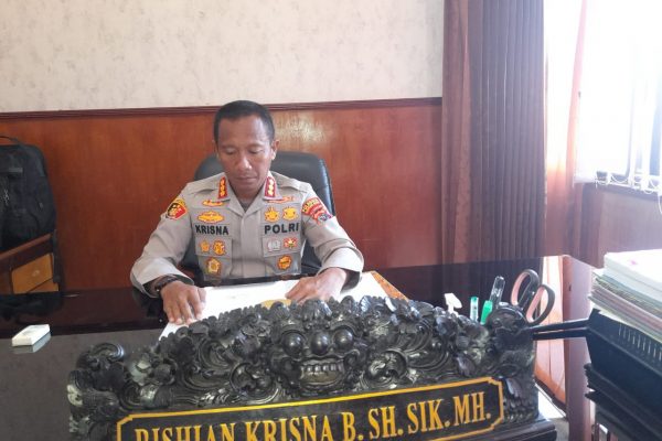 Kapolresta Kupang Kota, Kombes Pol Rishian Krisna Budhiaswanto (yandry/kupangterkini.com)