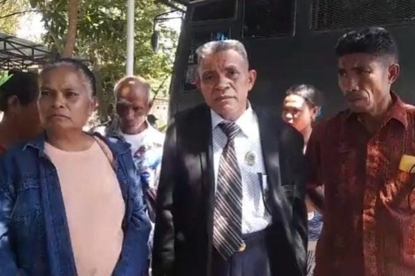 Yulius Teuf, penasehat hukum Dediyanto Tahik (yandry/kupangterkini.com)