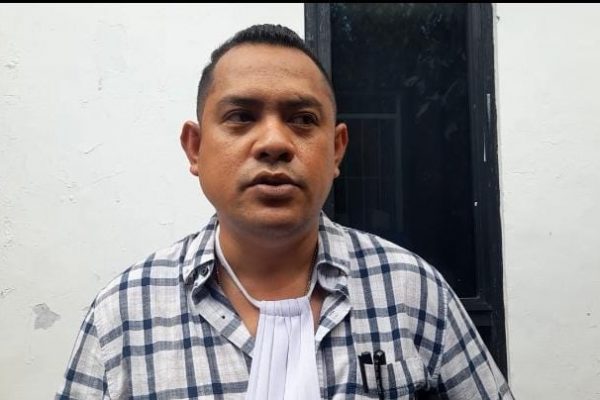 Penasehat hukum BPR Christa Jaya, Samuel Adoe (yandry/kupangterkini.com)