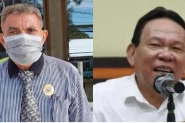 Yulius Teuf, penasehat hukum Dediyanto Tahik serta Bupati Kupang, Korinus Masneno (yandry/kupangterkini.com)