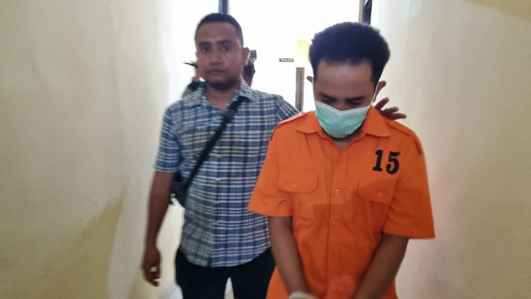 pelaku pelecehan seksual yang diamankan Polda NTT