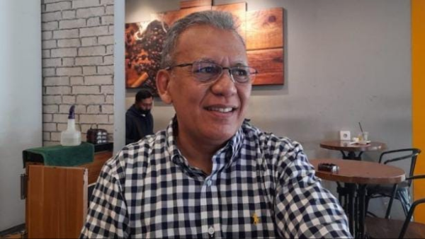Penasehat hukum keluarga almarhumah Linda Maria Bernadine Brand, Ricky J D Brand (yandry/kupangterkini.com)