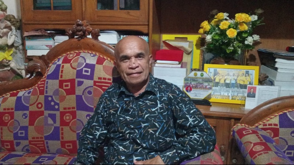 Ketua DPRD Kabupaten Kupang, Daniel Taimenas (yandry/kupangterkini.com)