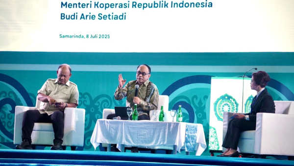 Menteri Koperasi, Budi Arie Setiadi saat di Samarinda (ist)