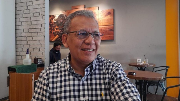 Ricky Brand, kakak kandung mendiang Linda Maria Bernadine Brand (yandry/kupangterkini.com)