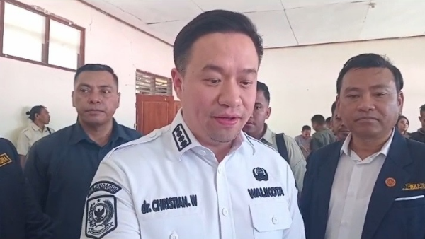 Walikota Kupang, dr. Christian Widodo (yandry/kupangterkini.com)