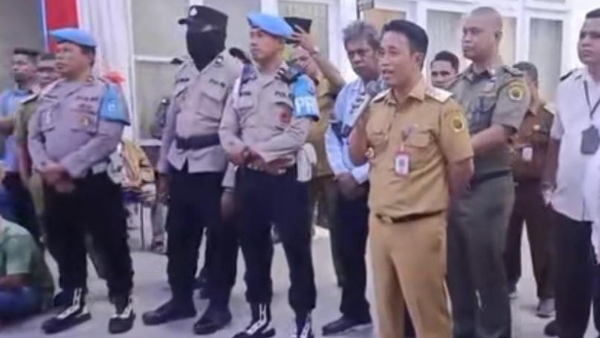 Sekda Kabupaten Kupang Mateldius Soleman Jilis Sanam (yandry/kupangterkini.com)