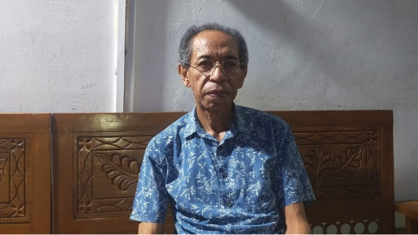 Rudyanto Tonubesi, kuasa hukum anggota DPRD kabupaten Kupang, Yoyarib Mau (yandry/kupangterkini.com)