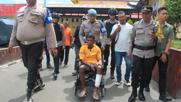 Bento saat diamankan pihak Polresta Kupang Kota