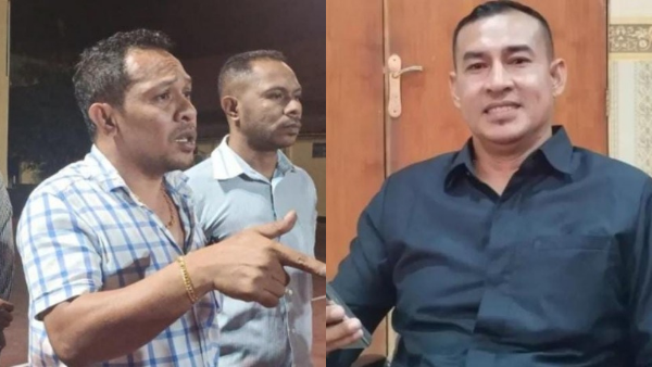 Rian Van Frits Kapitan bersama Mokrianus Lay