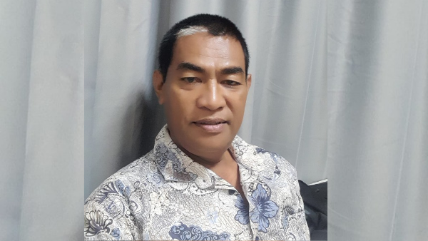 Ketua Panitia lomba hias pohon Natal Kabupaten Kupang (dok pribadi)