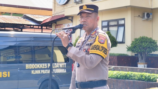 Kabag Ops Polresta Kupang Kota, AKP Mesakh Yohanis Hetharie