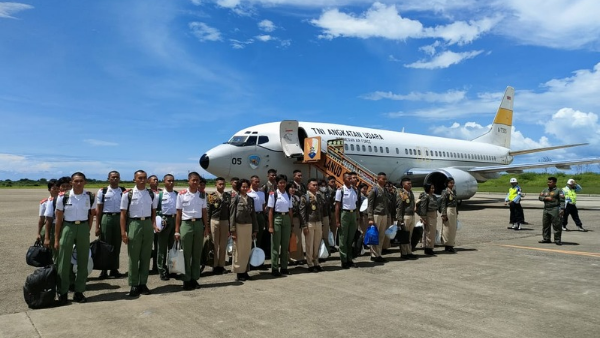 Kadet Fakultas Vokasi Logistik Militer (FVLM) Universitas Pertahanan Republik Indonesia