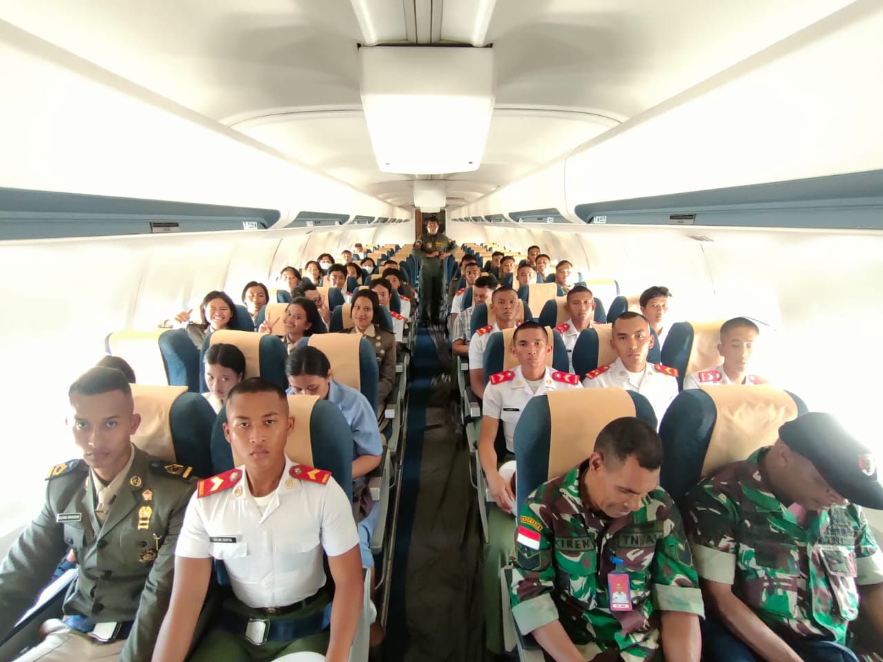Kadet Fakultas Vokasi Logistik Militer (FVLM) Universitas Pertahanan Republik Indonesia