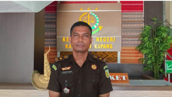 Kasi Pidsus Kejari Kabupaten Kupang, Andre Keya (yandry/kupangterkini.com)