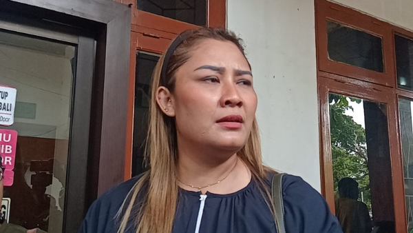 Anggi Widodo, mantan istri Mokrianus Lay (yandry/kupangterkini.com)