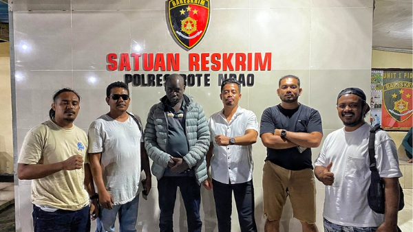 RMM, warga negara Uganda yang diamankan saat hendak menuju Australia (ist)