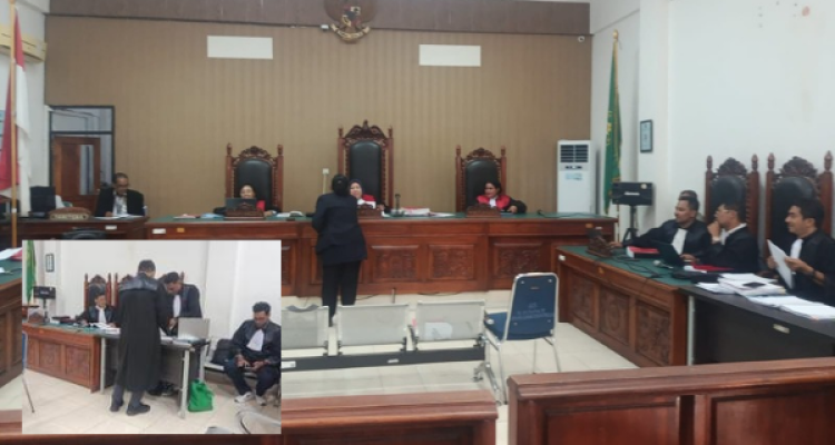 Suasana sidang kasus penelantaran yang menyeret Mokrianus Lay (yandry/kupangterkini.com) Suasana sidang kasus penelantaran yang menyeret Mokrianus Lay (yandry/kupangterkini.com)