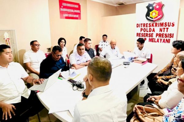 RJ yang dilakukan Polda NTT dalam kasus dugaan investasi bodong (ist)