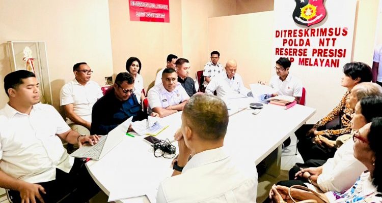 RJ yang dilakukan Polda NTT dalam kasus dugaan investasi bodong (ist)