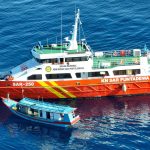 Tim saat melakukan pencarian KM Putra Cantika (ist)