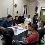 Dua orang tersangka kasus Narkotika saat diserahkan ke pihak Kejaksaan.