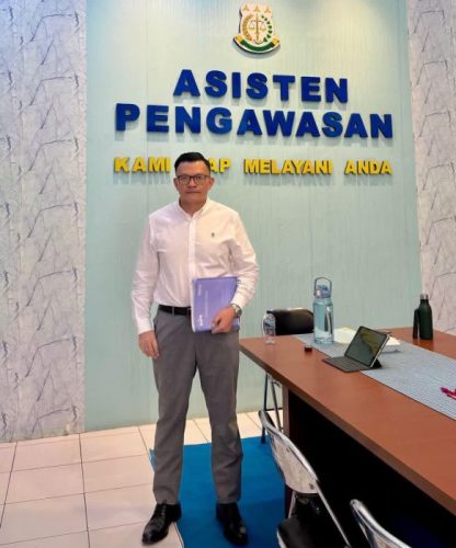 Fransisco Bessi saat akan diperiksa di Kejati NTT (dok pribadi)