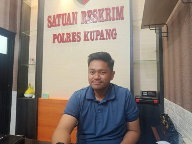 AKP Helmy Wildan, Kasat Reskrim Polres Kupang (yandry/kupangterkini.com)