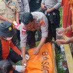 Jennazah korban saat dievakuasi tim SAR