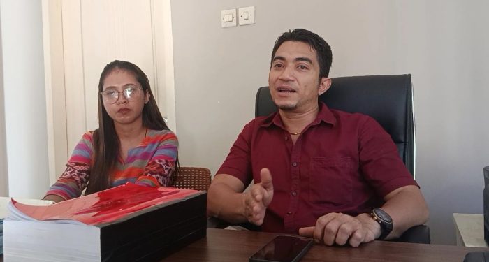 Penasehat Hukum terdakwa Adriana Bety selaku PPK proyek Puskesmas Oesao (yandry/kupangterkini.com)