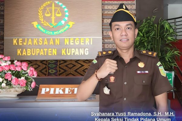 Kasi Pidum Kejari Kabupaten Kupang, Syahanara Yusti Romadhoni Kasi Pidum Kejari Kabupaten Kupang, Syahanara Yusti Romadhoni