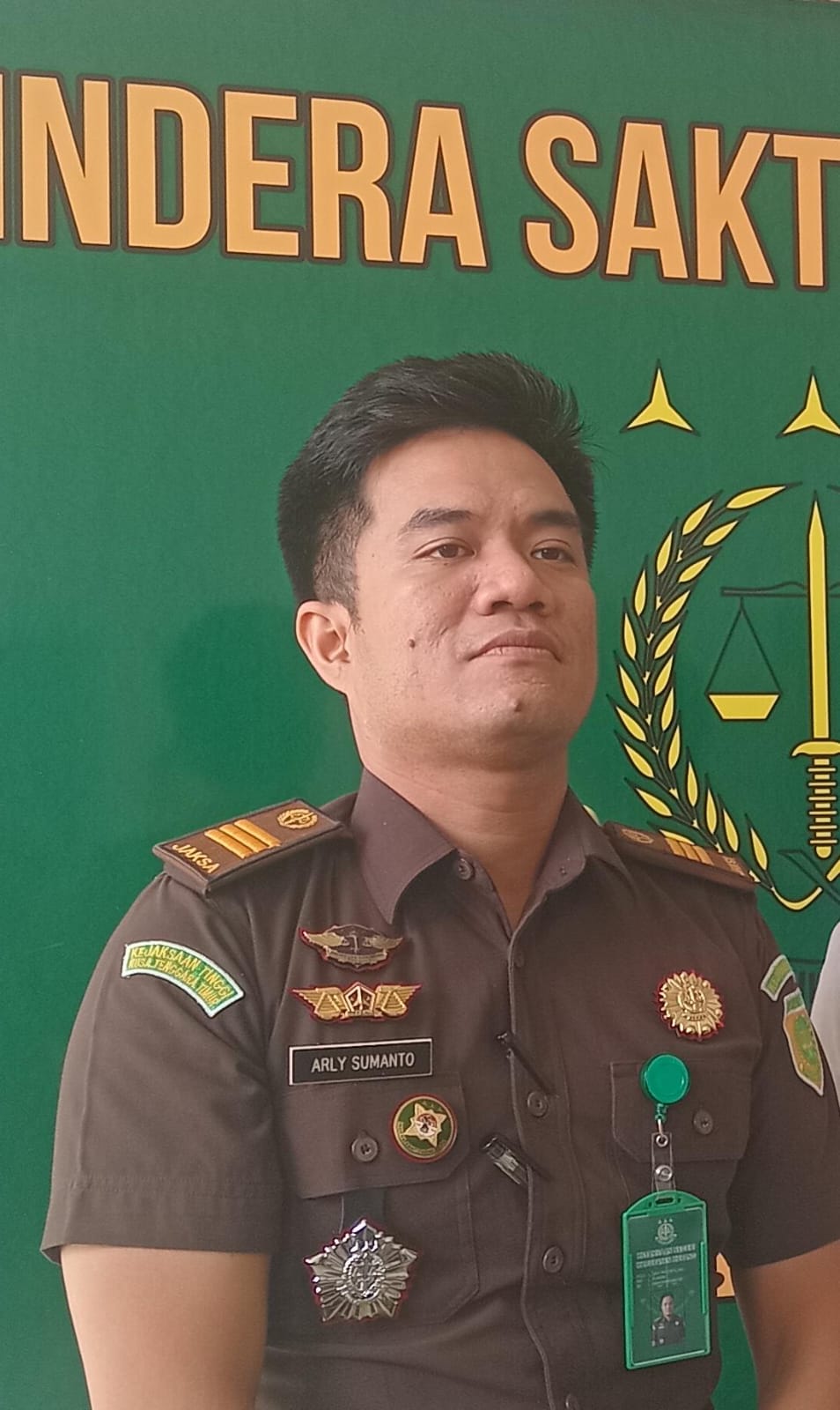 Kasi Intelijen Kejari Kabupaten Kupang Arly Sumanto (yandry/kupangterkini.com)