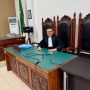 Fransisco Bernando Bessi dalam ruang sidang (dok pribadi)
