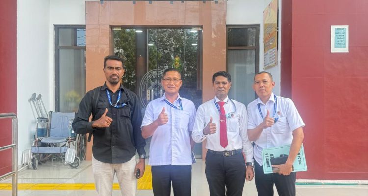 Pihak Polda NTT setelah selesai Pihak Polda NTT setelah selesai