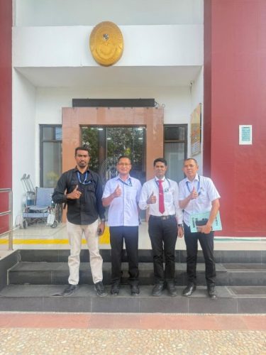 Pihak Polda NTT setelah selesai