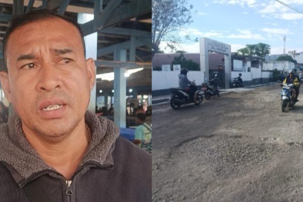 Mokrianus Lay, anggota DPRD Kota Kupang sekaligus perwakilan pedagang yang mengais rejeki di TPI Oeba (yandry/kupangterkini.com) Mokrianus Lay, anggota DPRD Kota Kupang sekaligus perwakilan pedagang yang mengais rejeki di TPI Oeba (yandry/kupangterkini.com)